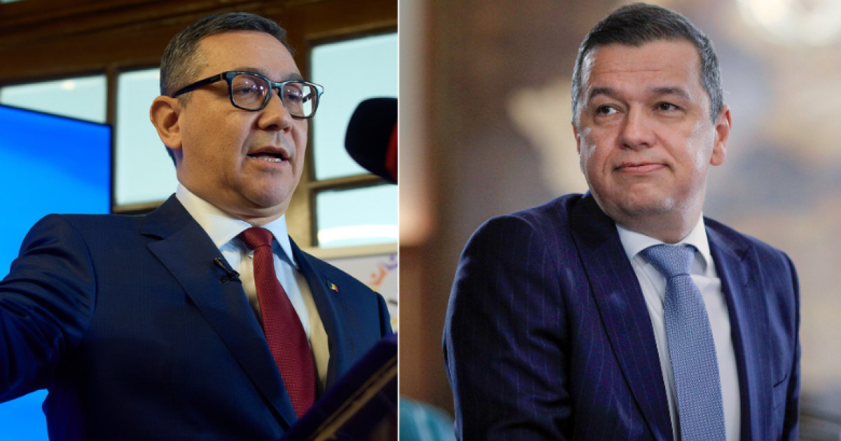 Ponta îl acuză pe Grindeanu că a strâns voturi pentru Simion, alături de un lider din PNL. Reacția președintelui interimar al PSD