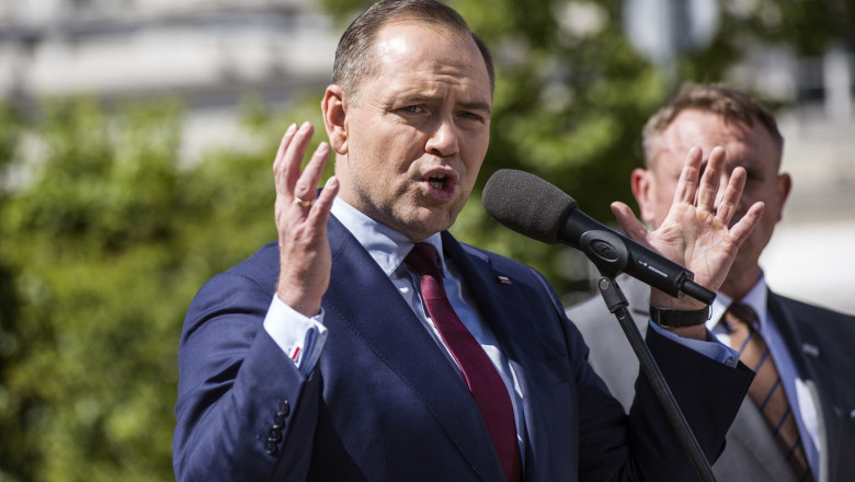 Naționalistul Karol Nawrocki promite că dacă va ajunge președintele Poloniei va bloca aderarea Ucrainei la NATO