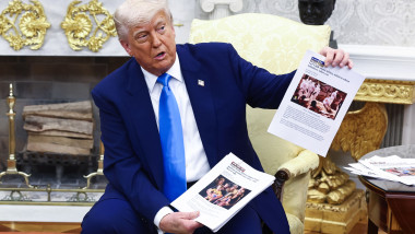 Trump meets South African President Cyril Ramaphosa