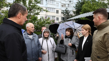 Makeshift Memorial For Victims Of May 2024 Belgorod Apartment Building Collapse