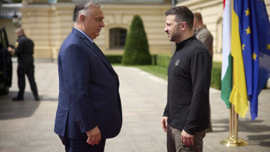 Viktor Orban și Volodimir Zelenski