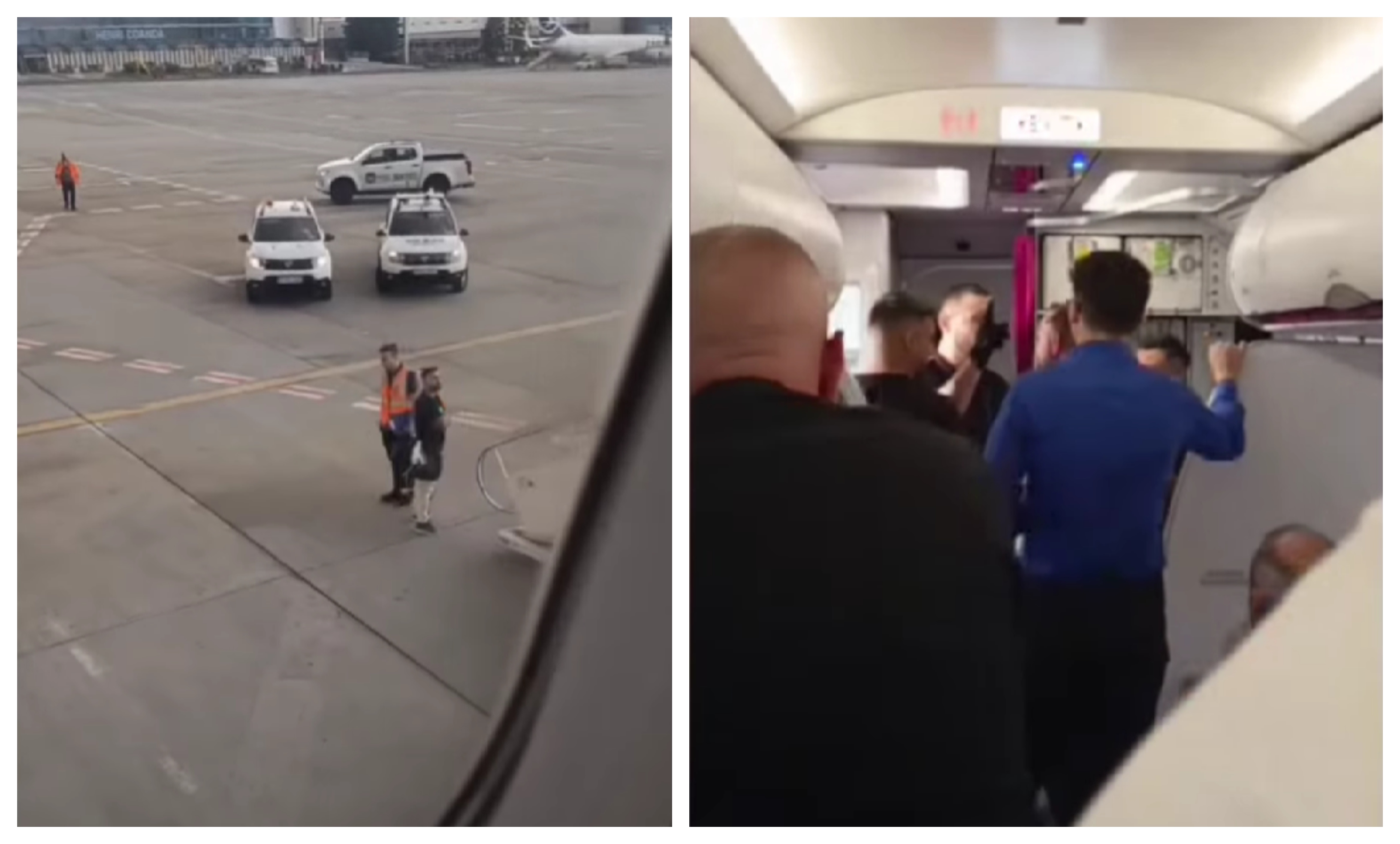 „Vor să-l bată pe pilot!” 9 persoane, date jos dintr-un avion Wizz Air care urma să decoleze de pe Otopeni. De la ce a pornit bătaia