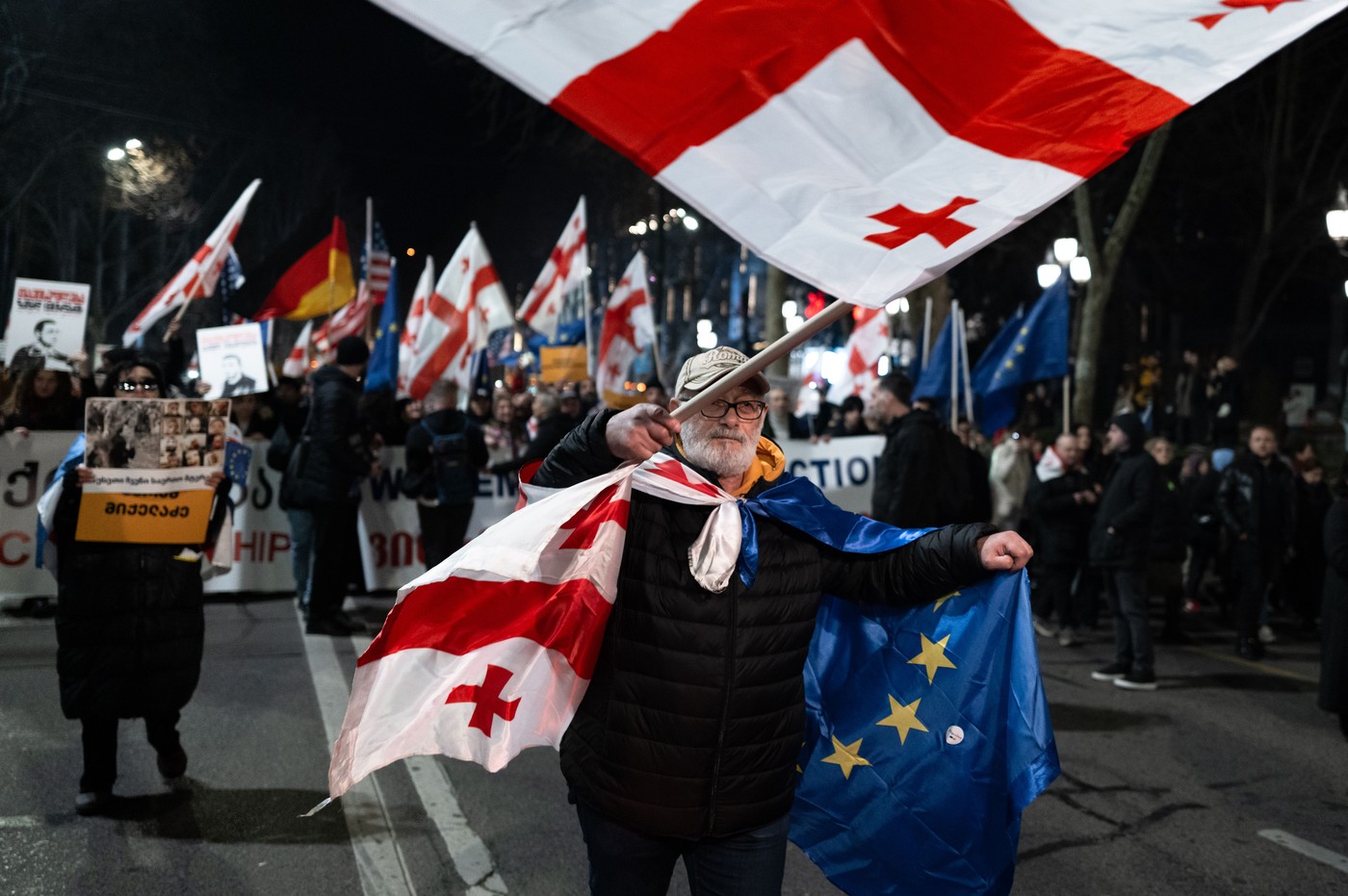 Georgia închide centrul de informare despre UE și NATO din Tbilisi, pe fondul tensiunilor cu Occidentul