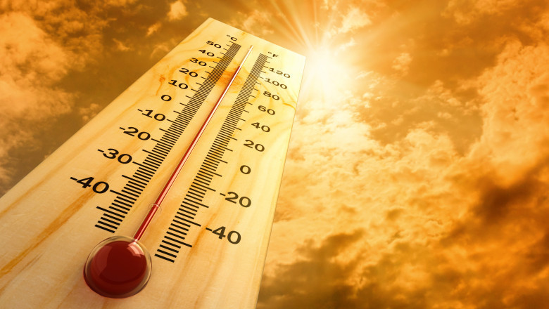 HARTĂ Cod galben de caniculă în mare parte din țară: temperaturile ajung la 37 de grade Celsius. Zonele vizate de noi alerte de furtuni