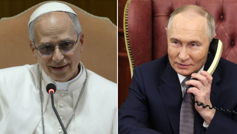 Papa Leon al XIV-lea a vorbit la telefon pentru prima dată cu Vladimir Putin. Ce i-a cerut suveranul pontif președintelui rus