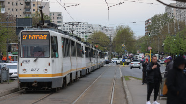 BUCURESTI - TRAMVAI DERAIAT - 14 APR 2025