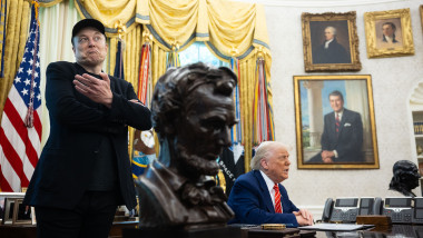 Trump and Musk Joint Press Conference in the Oval Office