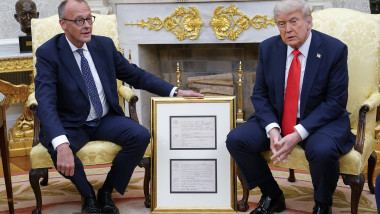 Trump welcomes Chancellor Merz of Germany