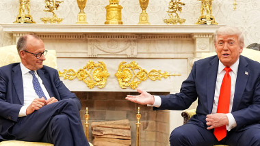 US President Trump receives Federal Chancellor Merz