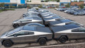 Unsold Teslas Stored in Shopping Center Parking Lot