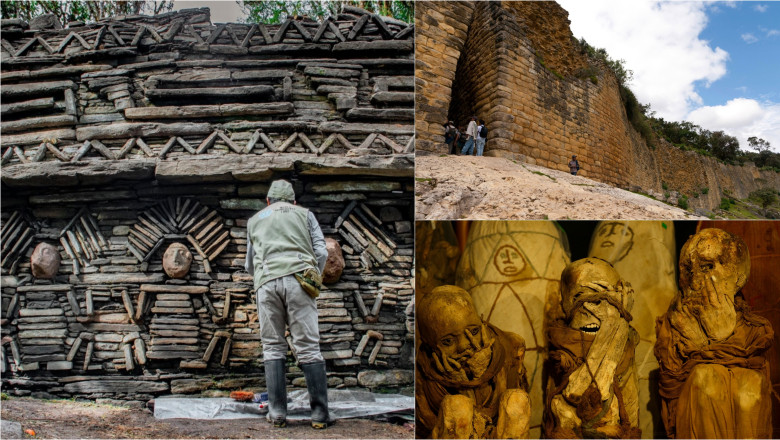GALERIE FOTO  „Războinicii norilor”: Arheologii au descoperit peste 100 de structuri antice ale unei civilizații misterioase cucerite de incași