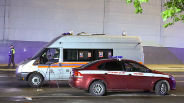 Drone Strikes Apartment Building In Moscow