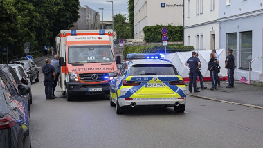 masina de poliție în Germania dupa un atac în mulțime în Passau
