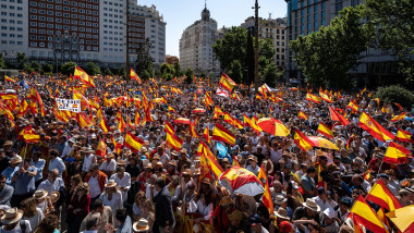 Thousands join anti-government protest in Madrid