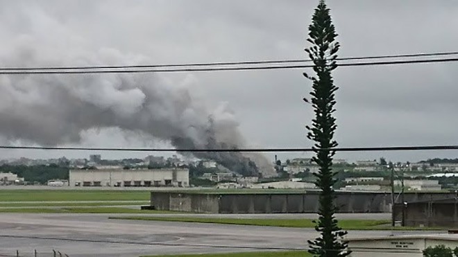 O explozie a avut loc la o bază militară a SUA din Japonia: Cel puțin patru persoane au fost rănite în urma deflagrației