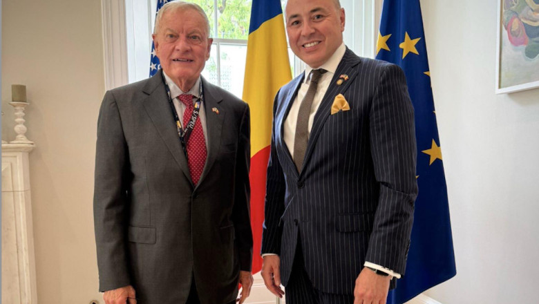 Ambasadorul României în SUA a discutat despre apărarea pe flancul estic cu emisarul special al președintelui Trump pentru Ucraina