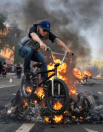 Los Angeles: ICE Raids Spark Protest Riot, California, USA - 08 Jun 2025