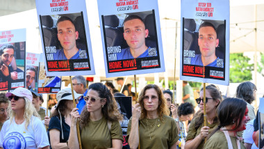 March Calling For The Release Of Matan Angrest And Other Captive Soldiers