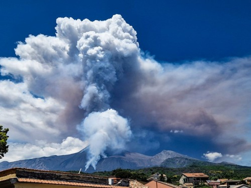 Vulcanul Etna a erupt din nou. Foto: Profimedia