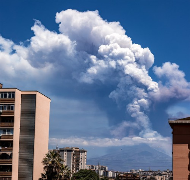 Vulcanul Etna a erupt din nou. Foto: Profimedia