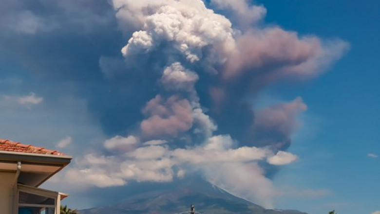 Vulcanul Etna a erupt din nou. Foto: Profimedia