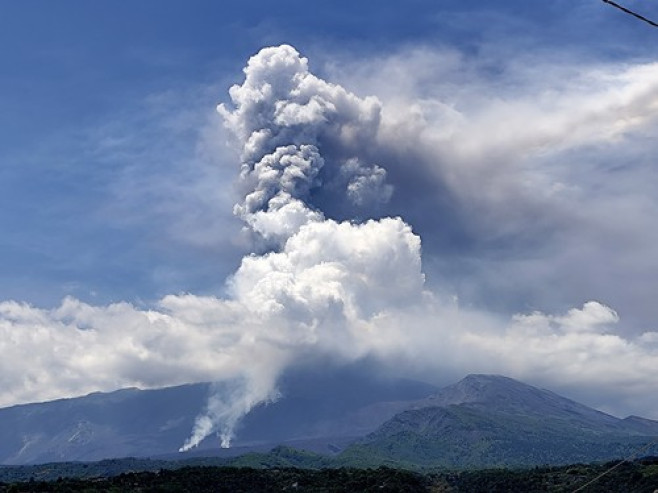 Vulcanul Etna a erupt din nou. Foto: Profimedia