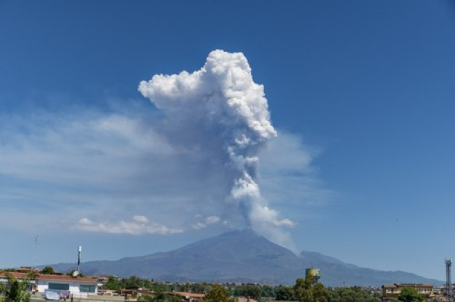 Vulcanul Etna a erupt din nou. Foto: Profimedia