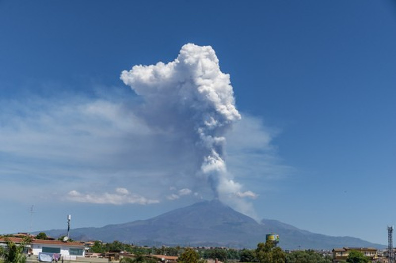 Vulcanul Etna a erupt din nou. Foto: Profimedia