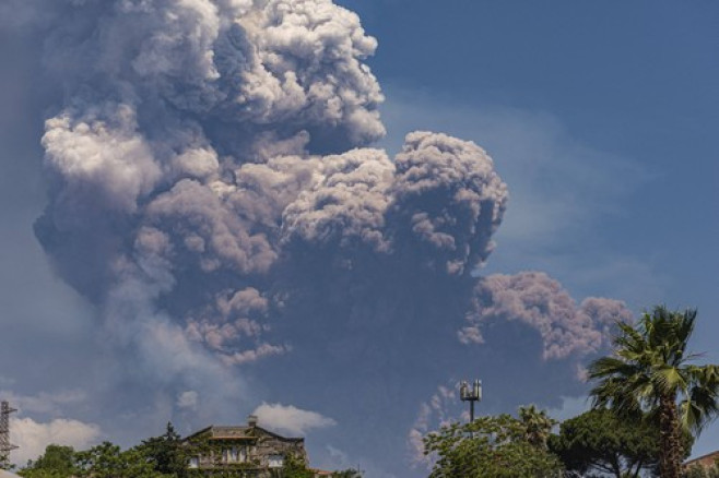 Vulcanul Etna a erupt din nou. Foto: Profimedia