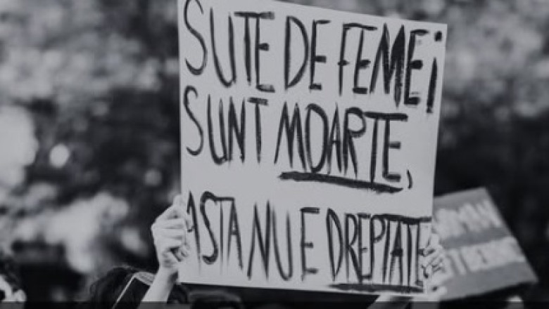 Protest astăzi în Piața Victoriei, după crima din Cosmopolis. „Este al 25-lea caz de femicid din ultimele cinci luni”