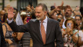 King Felipe VI Visits The Basilica Of Our Lady Of Sorrows (Granada)