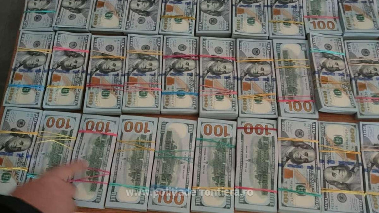 dolari confiscati , bancnote de 100 $
