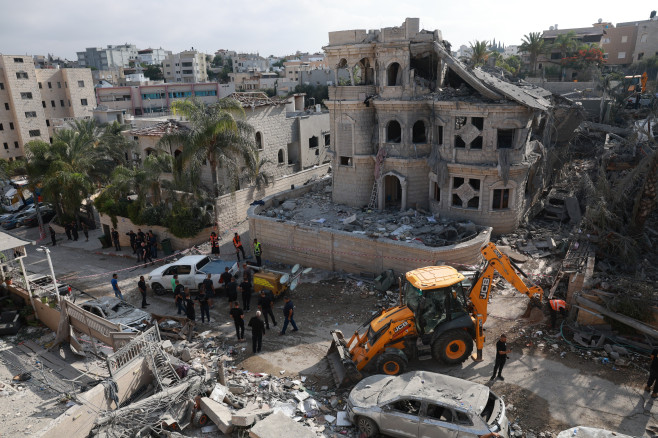 ISRAEL TAMRA MISSILE ATTACK AFTERMATH