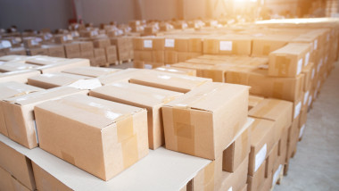 A,Lot,Of,Cardboard,Boxes,In,Stock.,Detention,Of,Smuggled
