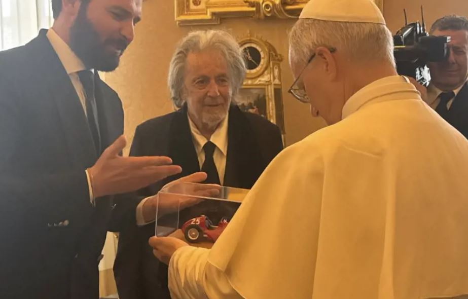 Al Pacino, primul star de la Hollywood primit în audienţă de papa Leon al XIV-lea