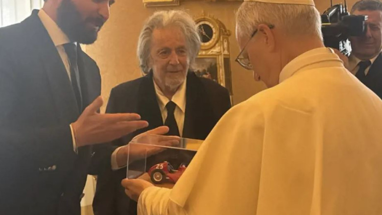 Al Pacino, primul star de la Hollywood primit în audienţă de papa Leon al XIV-lea