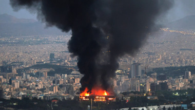 Iran State Radio and Television (IRIB) building was hit by an Israeli strike