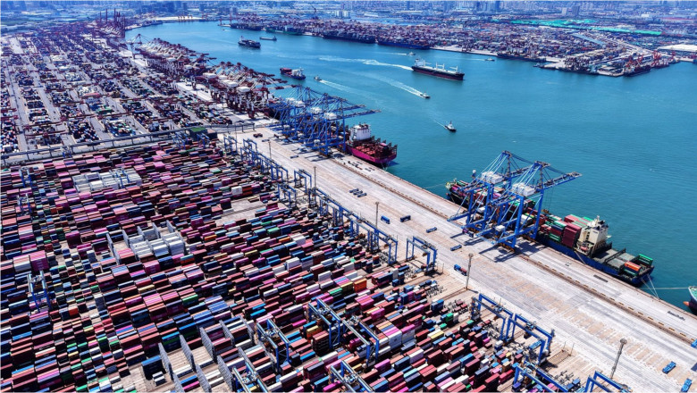 port de mărfuri pentru export în China