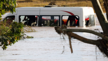 Flooding in the Eastern Cape of South Africa