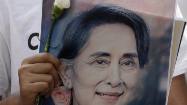 A rally to mark the third anniversary of the coup in Myanmar in Thailand - 01 Feb 2024