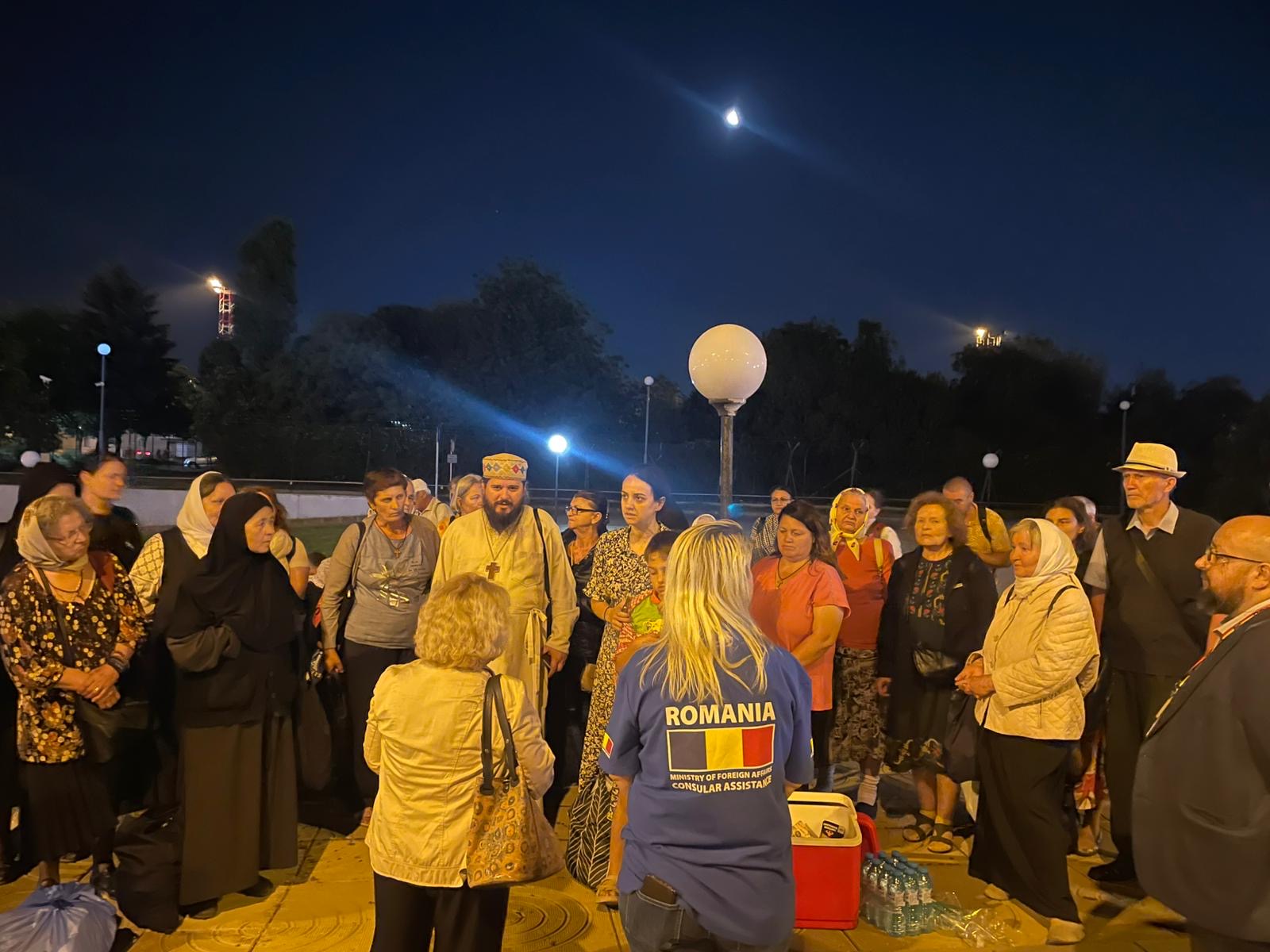 121 de cetățeni români, repatriați la cerere de către Guvernul României, din Orientul Apropiat