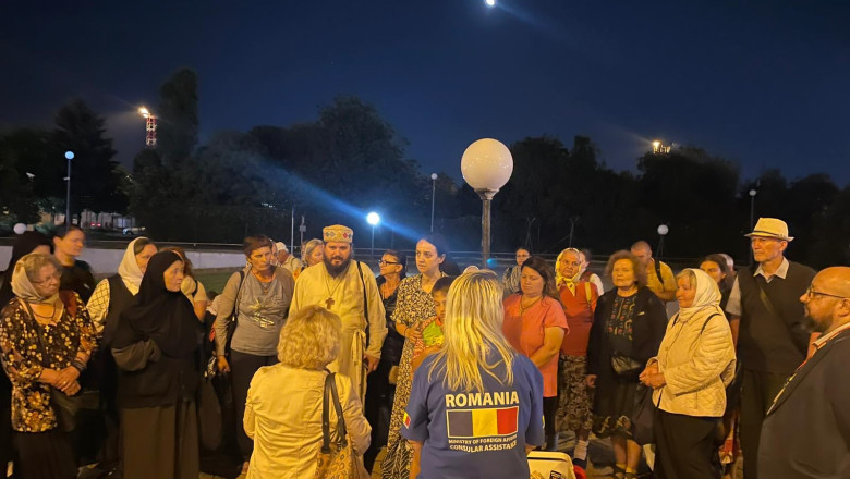 121 de cetățeni români, repatriați la cerere de către Guvernul României, din Orientul Apropiat