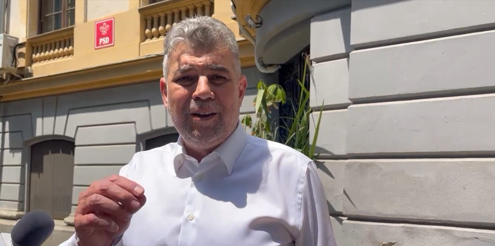 Marcel Ciolacu, apariție surpriză la sediul PSD după consultările de la Cotroceni. Ce a declarat fostul premier