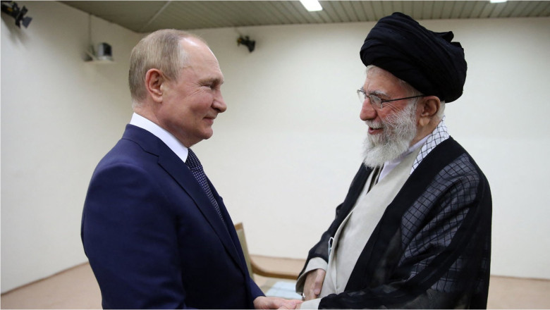 Vladimir Putin și Ali Khamenei