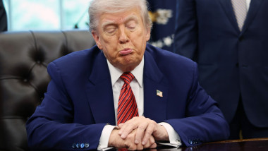 Trump Signs Executive Orders At The White House