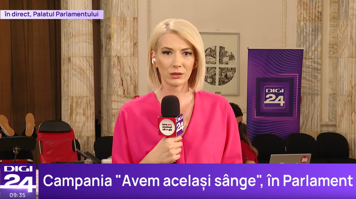 Îi așteptăm pe toți cei care vor să doneze, în special parlamentarii, pentru că este important să îi vedem că trec de la vorbe la fapte