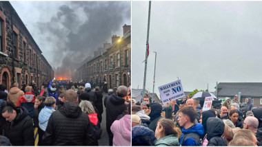 Proteste în Irlanda de Nord din cauza unei tentative de viol comise de doi adolescenți români
