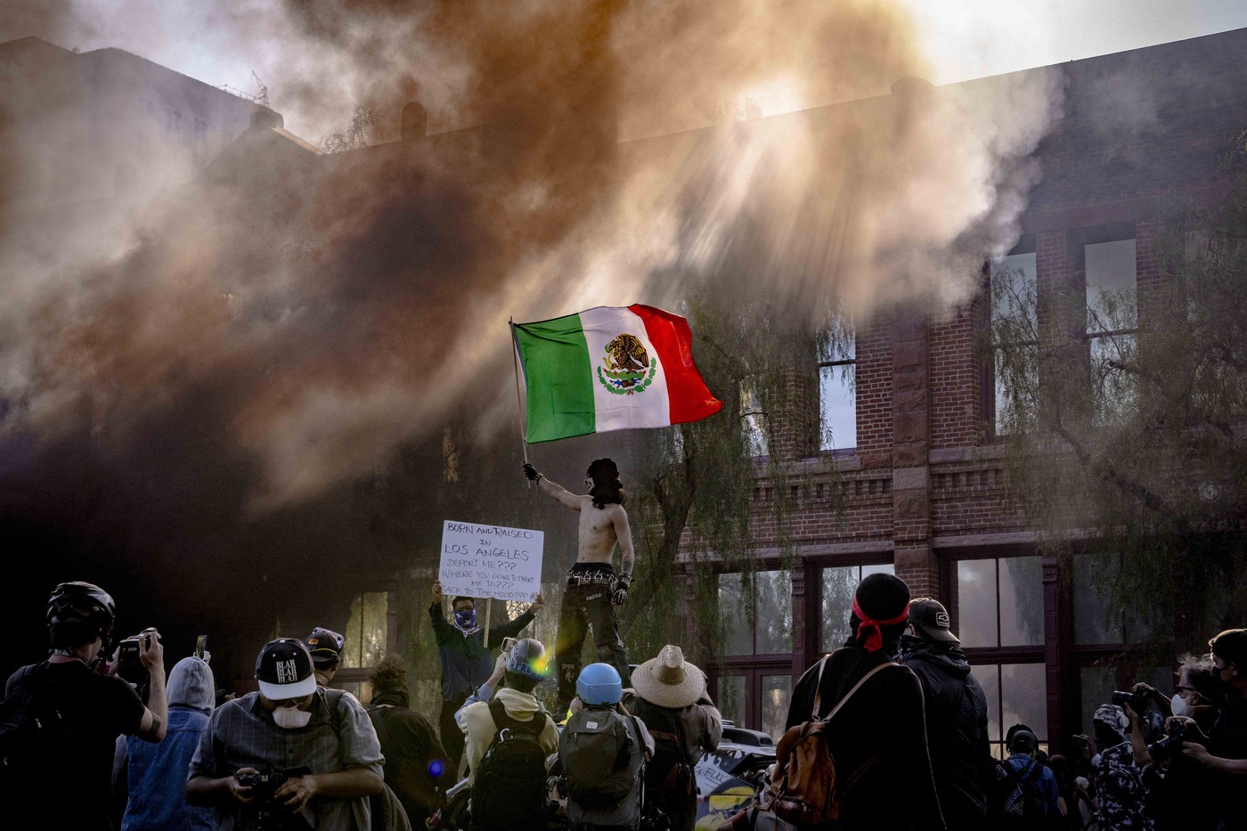Simbolul protestelor din Los Angeles care a stârnit furia republicanilor: „Este absolut nebunesc”