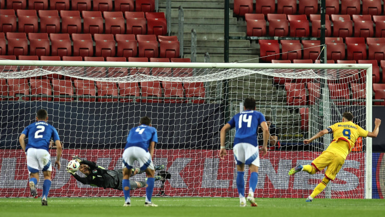 Euro 2025 U21. Ce a spus Louis Munteanu, după ce a ratat un penalty cu Italia