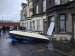 Aftermath of the protests in Ballymena